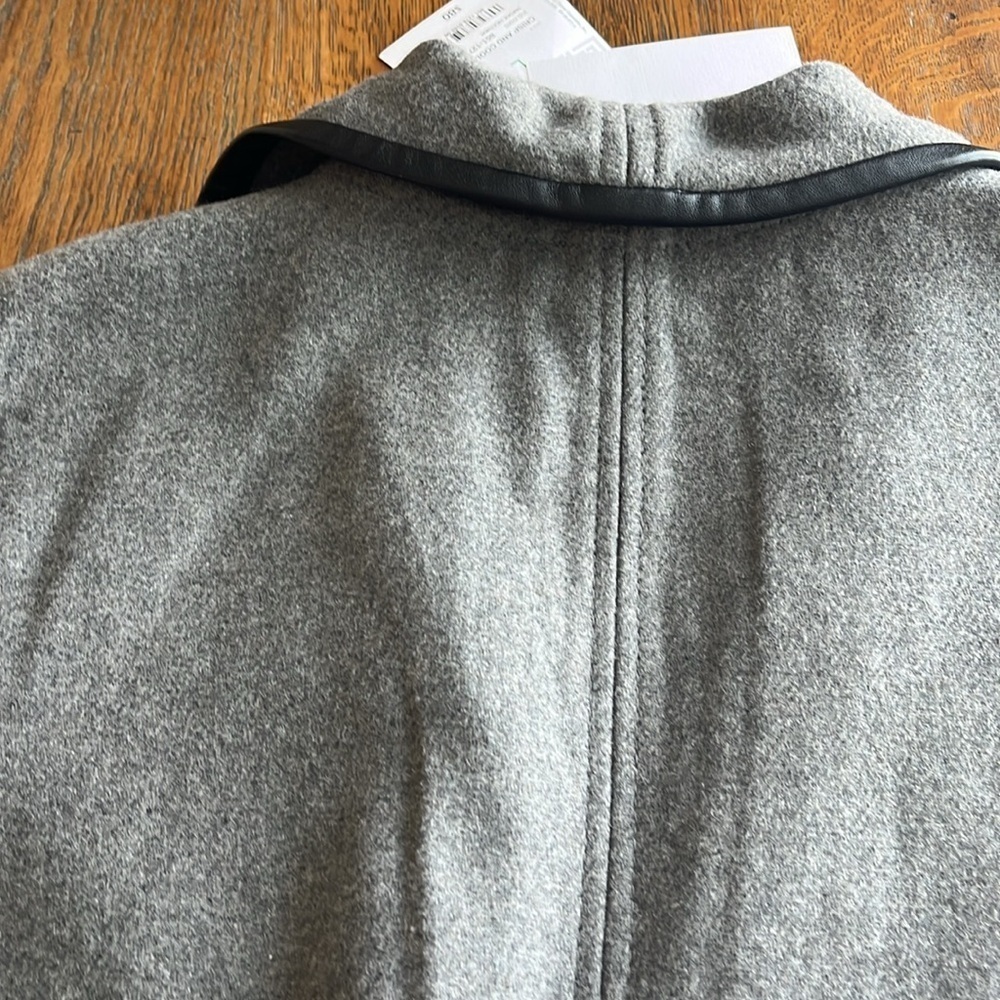 NWT Liz Claiborne Blazer Crisp and Cool Smoke Heat Color Size Large Black Trim - Picture 13 of 14